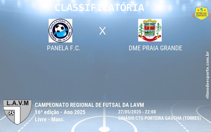 Resultado da partida