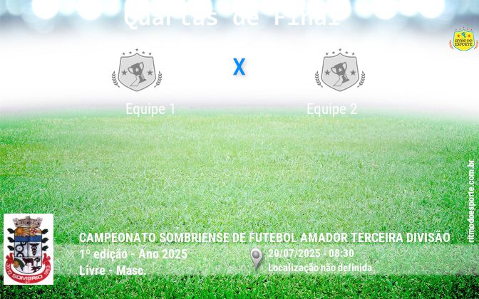 Resultado da partida